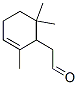 2,6,6-trimethyl-2-cyclohexene-1-acetaldehyde 结构式