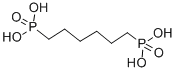 1,6-亚己基二膦酸, 4721-22-6, 结构式