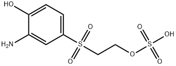 2-AMINO-4-([2-(SULFOXY)-ETHYL]SULFONYL)-PHENOL|2-[(3-氨基-4-羟基)苯磺酰基]硫酸乙酯