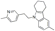 6-Methyl-9-[2-(6-methylpyridin-3-yl)ethyl]-1,2,3,4-tetrahydro-9H-carbazole|