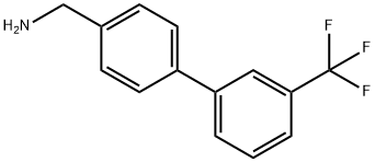 3'-三氟甲基联苯基-4-甲胺,472964-21-9,结构式