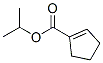 1-Cyclopentene-1-carboxylicacid,1-methylethylester(9CI) 结构式