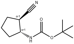 카르밤산,[(1R,2R)-2-시아노사이클로펜틸]-,1,1-디메틸에틸에스테르,rel-