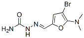 Hydrazinecarboxamide,  2-[[4-bromo-5-(dimethylamino)-2-furanyl]methylene]- 结构式