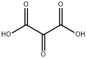 ジヒドロキシプロパン二酸 化学構造式