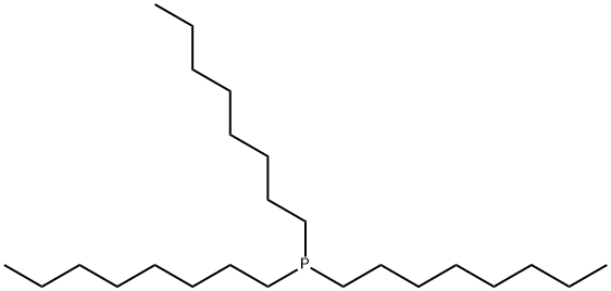 トリ-n-オクチルホスフィン 化学構造式