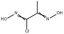 N-Hydroxy-2-(hydroxyimino)propanimidoyl chloride Structure