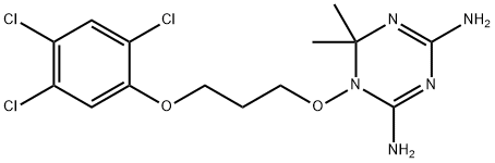 1-[3-[(2,4,5-トリクロロフェニル)オキシ]プロポキシ]-1,6-ジヒドロ-6,6-ジメチル-1,3,5-トリアジン-2,4-ジアミン price.