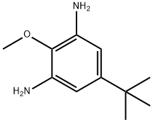 4-叔丁基-2,6-二氨基苯甲醚, 473269-70-4, 结构式