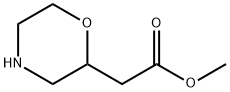 吗啉-2-乙酸甲酯, 473269-88-4, 结构式