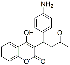 3-(1-(4-Aminophenyl)-3-oxobutyl)-4-hydroxy-2H-1-benzopyran-2-one|
