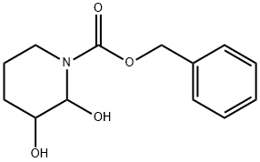 N-Benzyloxycarbonyl-2,3-dihydroxypiperidine 结构式