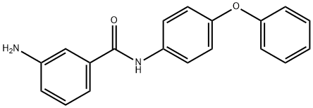 3-AMINO-N-(4-PHENOXYPHENYL)BENZAMIDE 结构式