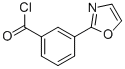 Benzoyl chloride, 3-(2-oxazolyl)- (9CI) 结构式