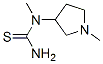 Thiourea,  N-methyl-N-(1-methyl-3-pyrrolidinyl)- 结构式