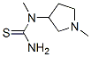 Thiourea,  N-methyl-N-(1-methyl-3-pyrrolidinyl)- Structure