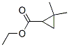 Cyclopropanecarboxylic acid, 2,2-dimethyl-, ethyl ester, (-)- (9CI) 化学構造式