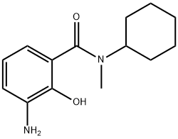 3-氨基-N-环己基-2-羟基-N-甲基苯甲酰胺, 473731-12-3, 结构式