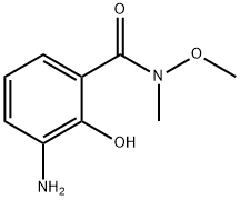 3-aMino-2-hydroxy-N-Methoxy-N-MethylbenzaMide Struktur