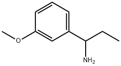 Benzenemethanamine, alpha-ethyl-3-methoxy- (9CI) Structure