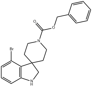 Benzyl 4-Bromospiro[Indoline-3,4'-Piperidine]-1'-Carboxylate|473737-34-7