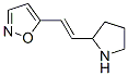 Isoxazole, 5-[(1E)-2-(2-pyrrolidinyl)ethenyl]- (9CI) Struktur