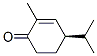 2-Cyclohexen-1-one,2-methyl-4-(1-methylethyl)-,(4R)-(9CI) Struktur