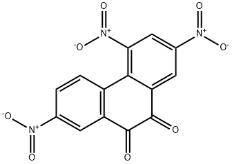 2,4,7-Trinitrophenanthrenequinone Struktur