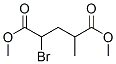 Pentanedioic acid, 2-bromo-4-methyl-, dimethyl ester (9CI) Structure