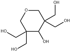 4-羟基-2H-吡喃-3,3,5,5(4H,6H)-四甲醇,4744-47-2,结构式