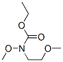 Carbamic  acid,  methoxy(2-methoxyethyl)-,  ethyl  ester  (9CI) Structure