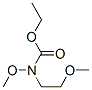 Carbamic  acid,  methoxy(2-methoxyethyl)-,  ethyl  ester  (9CI) 结构式