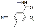 Benzamide, 5-cyano-2-ethoxy-N,4-dimethyl- (9CI) 结构式