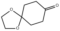 1,4-シクロヘキサンジオンモノエチレンケタール 化学構造式