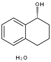 1-Naphthalenol, 1,2,3,4-tetrahydro-, monohydrate, (1R)- (9CI) 结构式