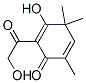 2,5-Cyclohexadien-1-one, 3-hydroxy-2-(hydroxyacetyl)-4,4,6-trimethyl- (9CI),474942-43-3,结构式