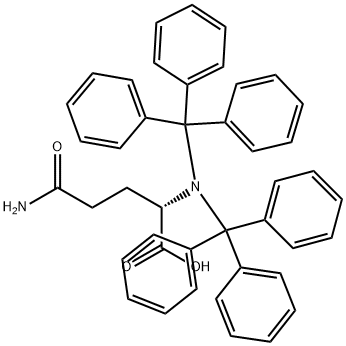 TRT-GLN(TRT)-OH DEA Structure