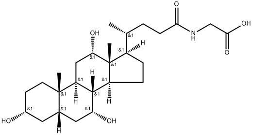 甘氨胆酸,475-31-0,结构式