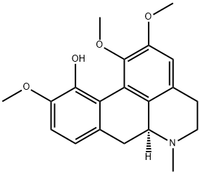 异紫堇定碱, 475-67-2, 结构式