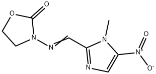 4750-38-3 3-[[(1-Methyl-5-nitro-1H-imidazol-2-yl)methylene]amino]-2-oxazolidinone