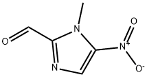 1-METHYL-5-NITRO-1H-IMIDAZOLE-2-CARBALDEHYDE Structure