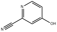 2-Pyridinecarbonitrile,4-hydroxy-(9CI) Struktur