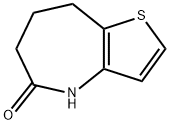 7,8-二氢-4H-噻吩并[3,2-B]氮杂-5(6H)-酮, 4751-61-5, 结构式