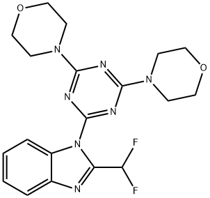 ZSTK-474 化学構造式