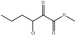 Hexanoic  acid,  3-chloro-2-oxo-,  methyl  ester Struktur