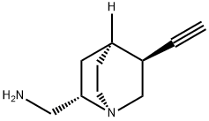 1-Azabicyclo[2.2.2]octane-2-methanamine,5-ethynyl-,(1S,2S,4S,5S)-(9CI) 结构式