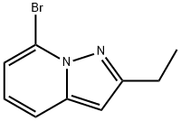 Pyrazolo[1,5-a]pyridine, 7-bromo-2-ethyl- (9CI) Struktur