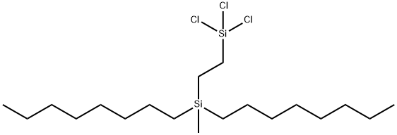 (DI-N-OCTYLMETHYLSILYL)ETHYLTRICHLOROSILANE|2-(二正辛基甲基硅基)乙基三氯硅烷