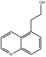 2-(quinolin-5-yl)ethanol Struktur