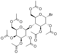 2,2',3,3',4',6,6'-HEPTA-O-ACETYL-ALPHA-D-LACTOSYL BROMIDE Structure